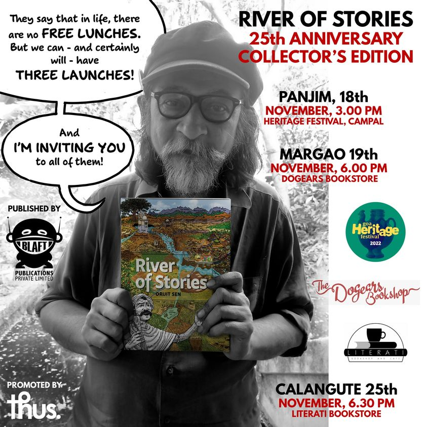 Launch Events for RIVER OF STORIES