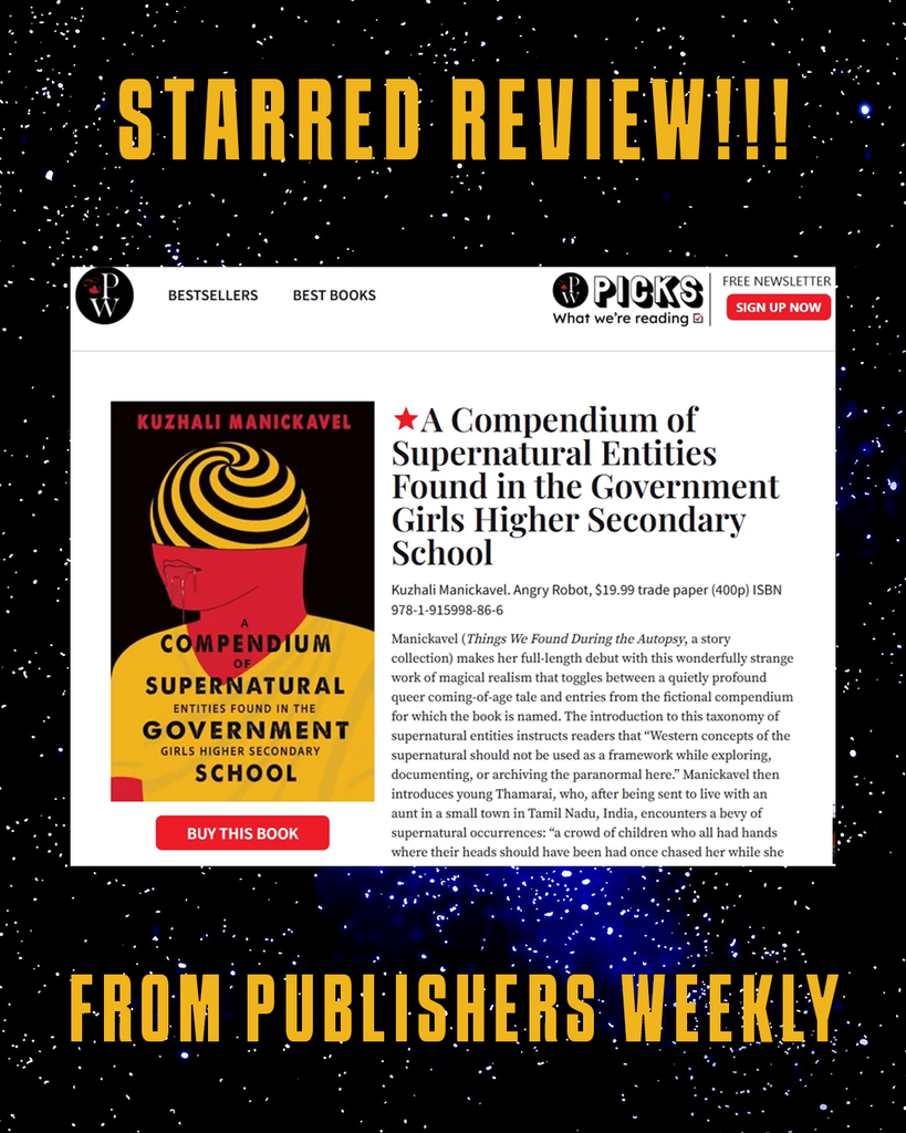 A COMPENDIUM OF SUPERNATURAL ENTITIES Earns a Starred Review