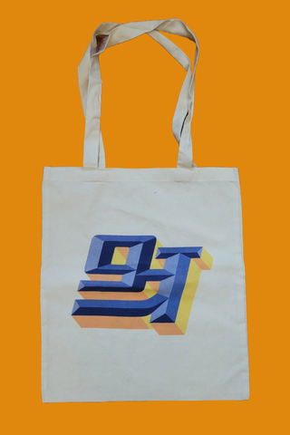 India Street Lettering Tote