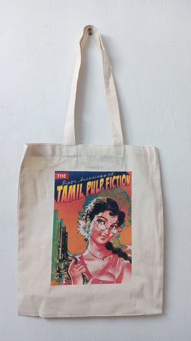 Tamil Pulp Tote - Detective Lady
